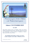 Commemorazione dei Defunti e dei Caduti di tutte le Guerre - 2 Novembre 2019